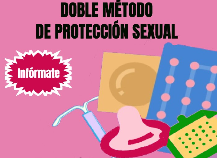 Doble método de protección sexual